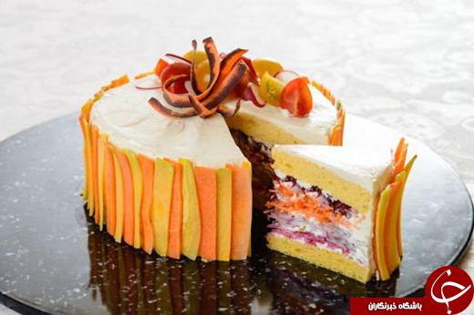 تولید کیک&zwnj;های سبزیجات برای افراد چاغ