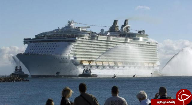 جدیدترین و زیباترین کشتی جهان درآلمان+تصاویر