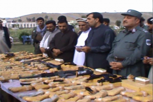 کشف یک ذخیره گاه بزرگ سلاح شبکۀ حقانی در خوست