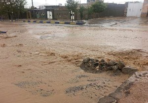 بارندگی ها سبب تخریب منازل چهار خانوار در سطح شهر کرمانشاه شد
