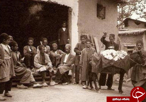 عکس/ قند فروش دوره گرد در شمیران