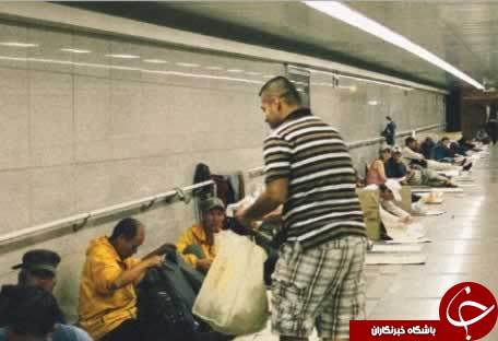 جای مخصوص بی خانمان ها در سئول+عکس