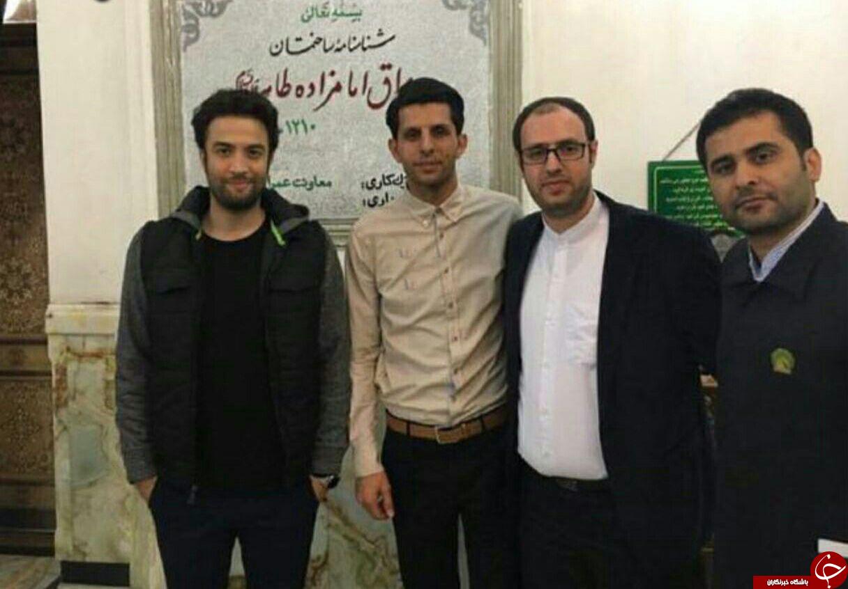 امیر پوردستان اسلحه به دست/پوستر سلام بمبئی/ بدرقه رئیس جمهور در سفر به ترکیه/بنیامین و طالب لو در حرم