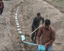 پیشرفت 70 درصدی آب رسانی به روستاهای بدون آب منطقه بورالان ماکو