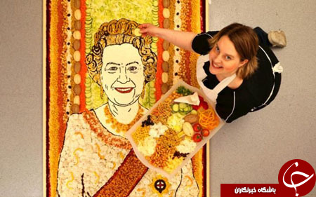 از سالاد فصل به شکل ملکه الیزابت تا حباب بازی اوباما