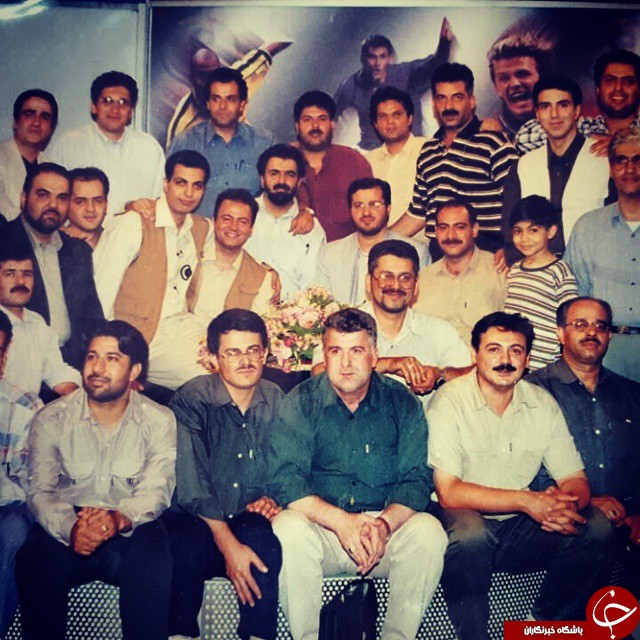 عکس زیر خاکی گزارشگران دربی در یک قاب