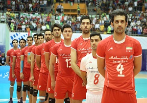 والیبال ایران دربین 8 تیم برتر جهان قرار دارد