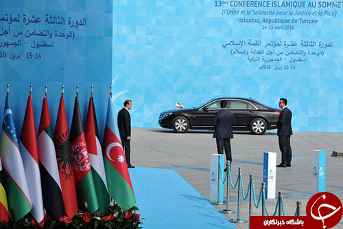 خودروی روحانی در استانبول+تصاویر
