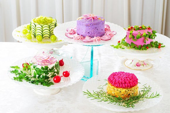 تولید کیک&zwnj;های سبزیجات برای افراد چاق