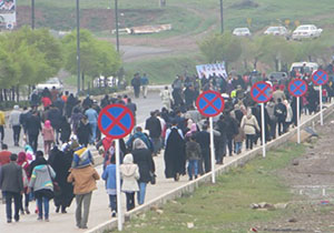 همایش بزرگ پیاده‌روی خانواده + تصاوير