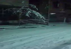 برف، مهمان ناخوانده بهار + فیلم