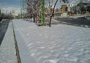 ادامه بارش ها در اصفهان