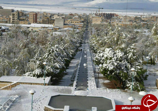 تصاویر بارش برف بهاری در چهارمحال و بختیاری