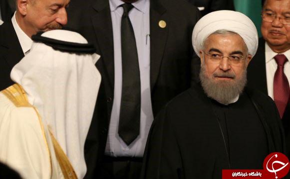روحانی و پادشاه عربستان چشم در چشم+عکس