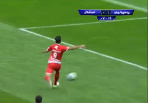 گل اول دربی سرخابی ها + فیلم
