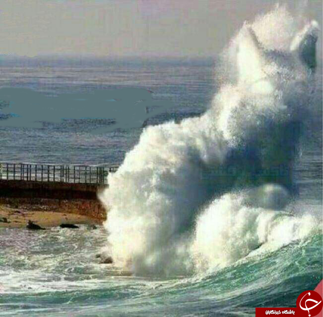 رنگین کمان زیبا در مشهد/