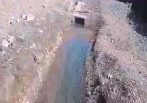 چاه آب شربی که رها شده است + فیلم