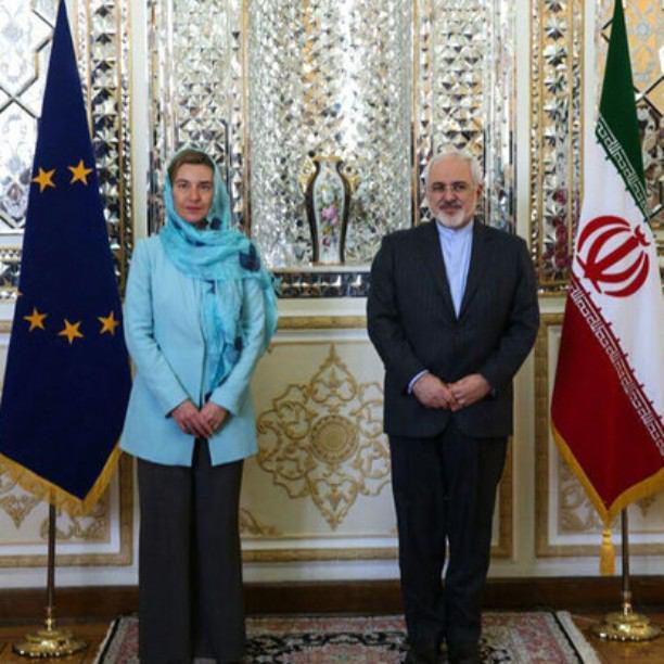 موگرینی و همراهانش با چه حجابی وارد تهران شدند؟+تصاویر