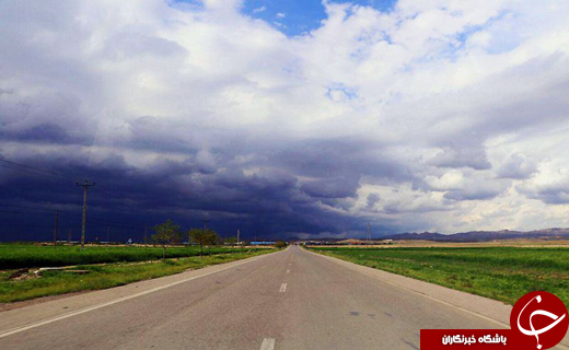 هوای دلپذیر مشهد پس از بارش باران + تصاویر