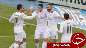 رئال با پیروزی پرگل به یک قدمی بارسا رسید