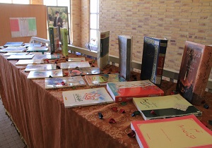 برپایی نمایشگاه "خلوت انتظار" در 6 دبیرستان بافق