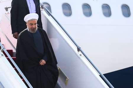 رئیس جمهور وارد تهران شد