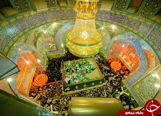 عکس استثنایی از حرم حضرت علی(ع)