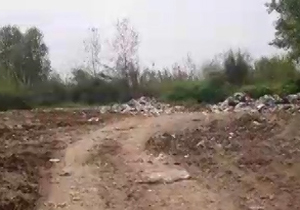 محل نامناسب دفن زباله ها در بهنمیر + فیلم