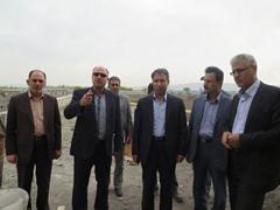 بازدید مدیرعامل آبفای آذربایجان غربی از پروژه های در حال اجرای شرکت آب و فاضلاب خوی