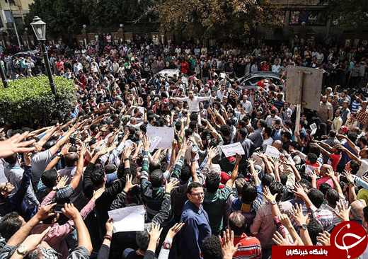 عکس/ تظاهرات علیه &laquo;ناموس فروشی&raquo; در مصر