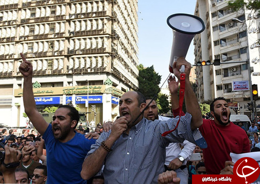 عکس/ تظاهرات علیه &laquo;ناموس فروشی&raquo; در مصر