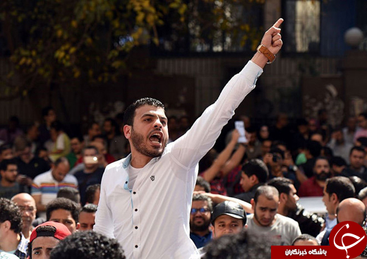 عکس/ تظاهرات علیه &laquo;ناموس فروشی&raquo; در مصر