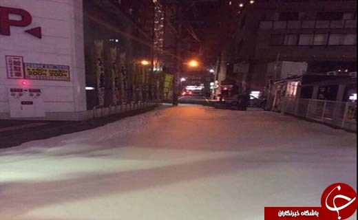 &laquo;فوم مرموز&raquo; در سطح شهر روان شد! + تصاویر