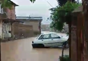 شهروندخبرنگار:آب جاری در معابر نقی آباد + فیلم