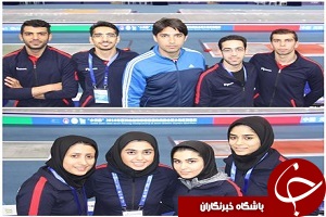 تیم اسلحه اپه مردان ایران در رده پنجم آسیا ایستاد