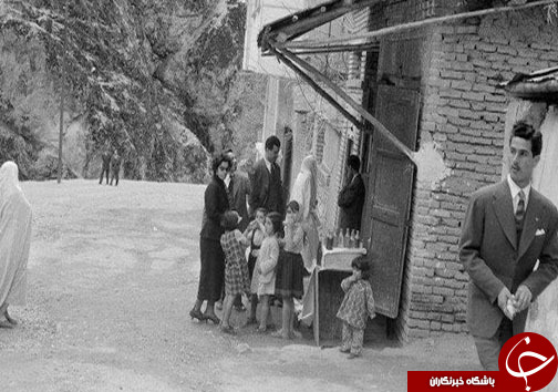 عکس/ محله دربند 67 سال پیش