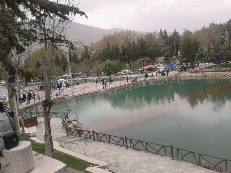 دریاچه کیو خرم آباد تنها دریاچه طبیعی درون شهری ایران+ تصاویر