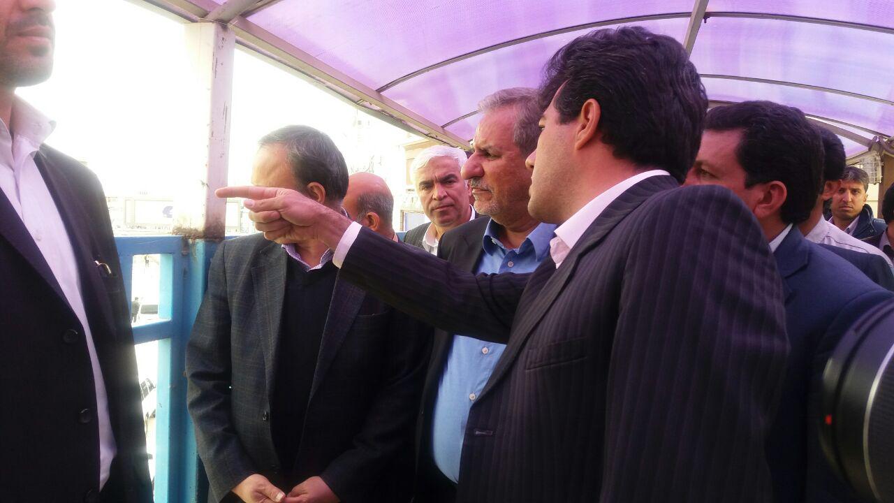 حضور معاون اول رییس جمهور در بازار کرمان