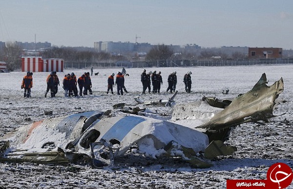 سلفی تکان دهنده مسافر زن قبل سقوط فلای دبی +تصاویر