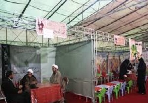 خیمه های معرفت در بقاع متبرکه استان سمنان