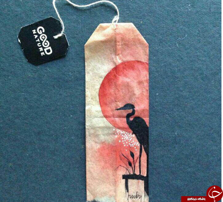 ازاین پس چای هنری بنوشید+تصاویر