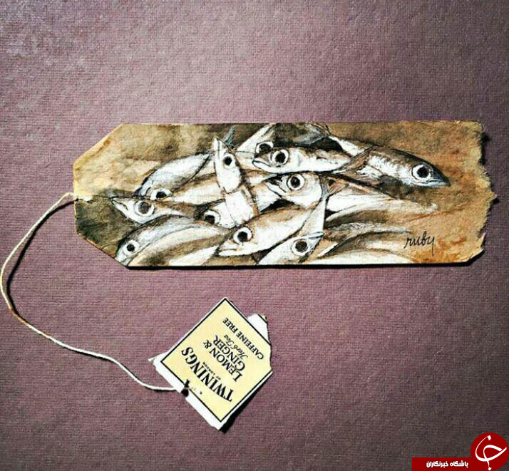 ازاین پس چای هنری بنوشید+تصاویر