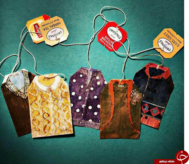 ازاین پس چای هنری بنوشید+تصاویر