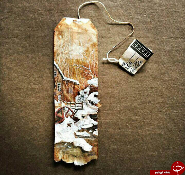 ازاین پس چای هنری بنوشید+تصاویر