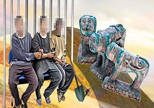 کشف 50قلم اشياء عتيقه در خرم آباد