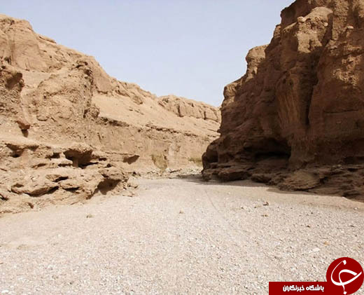 عکس/ دره جن&zwnj;ها در قلب کویر ایران