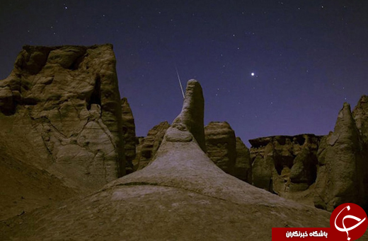 عکس/ دره جن&zwnj;ها در قلب کویر ایران