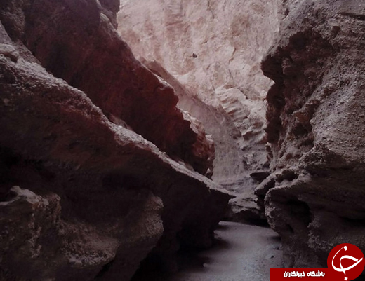 عکس/ دره جن&zwnj;ها در قلب کویر ایران