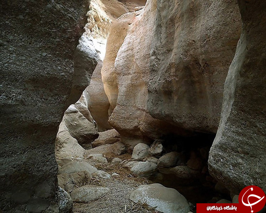 عکس/ دره جن&zwnj;ها در قلب کویر ایران