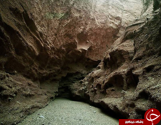 عکس/ دره جن&zwnj;ها در قلب کویر ایران